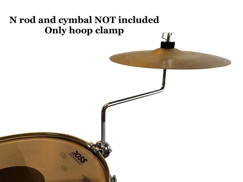 ROSS Drumheads حامل جرس البقر للطبل - مشبك حلقة الطبل لجرس البقر، كتلة الجاز، الطنبورة، صنج الرش - Image 5